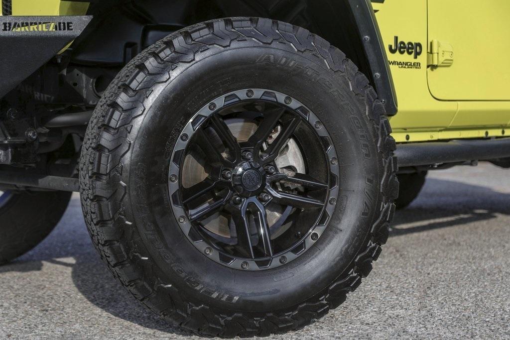 used 2022 Jeep Wrangler Unlimited car, priced at $30,900