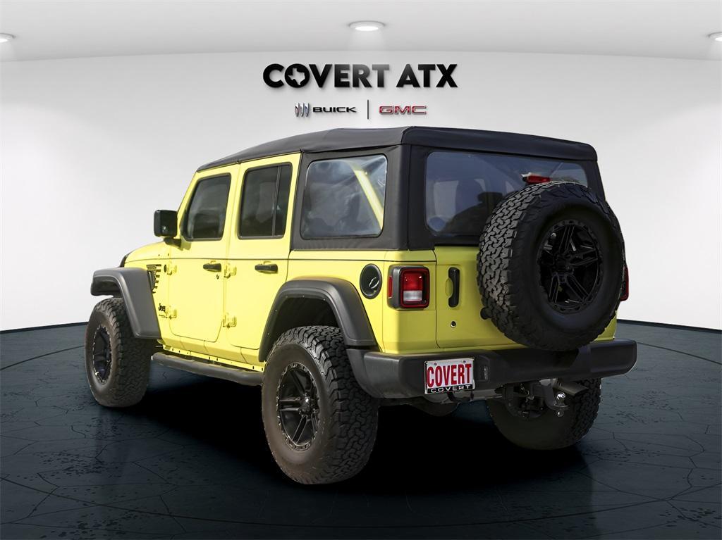 used 2022 Jeep Wrangler Unlimited car, priced at $31,800