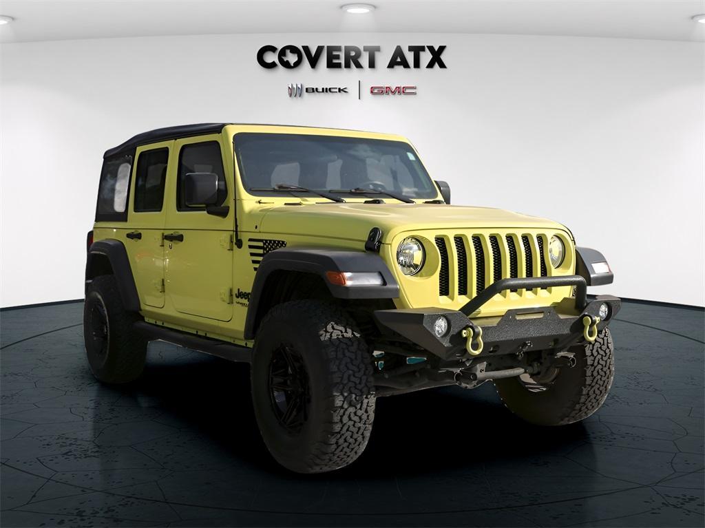 used 2022 Jeep Wrangler Unlimited car, priced at $31,800