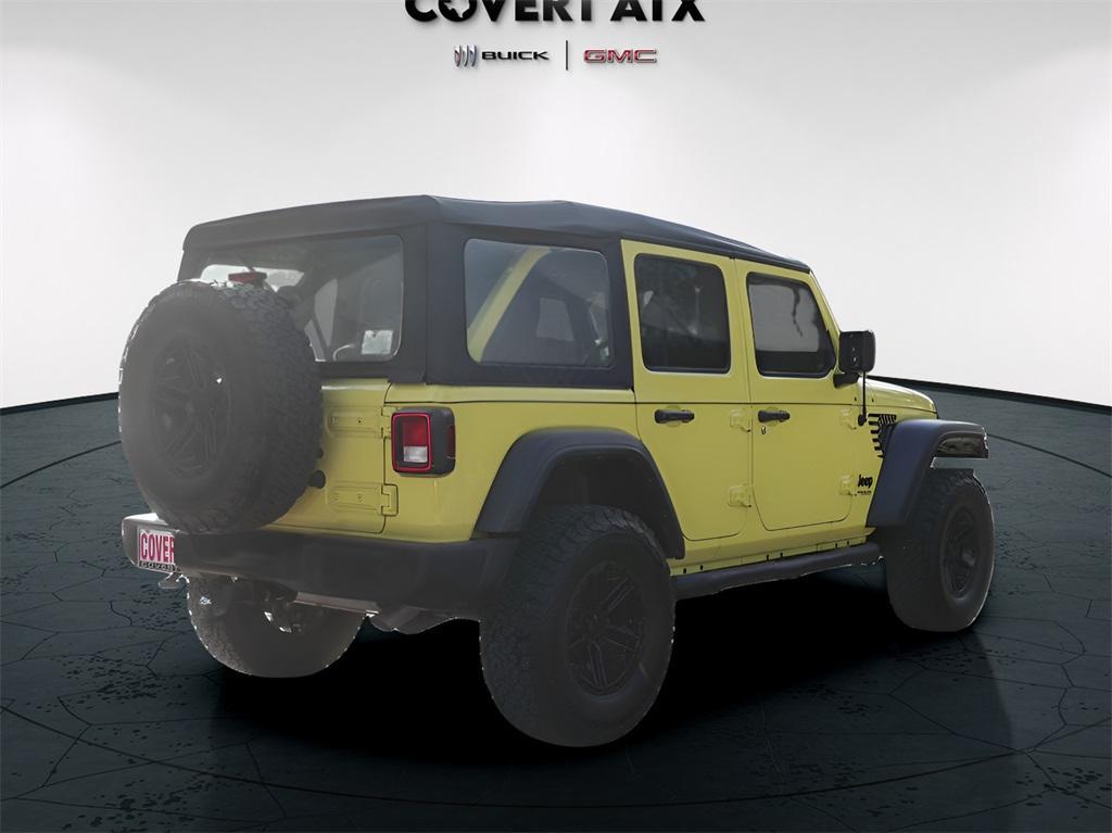 used 2022 Jeep Wrangler Unlimited car, priced at $30,900
