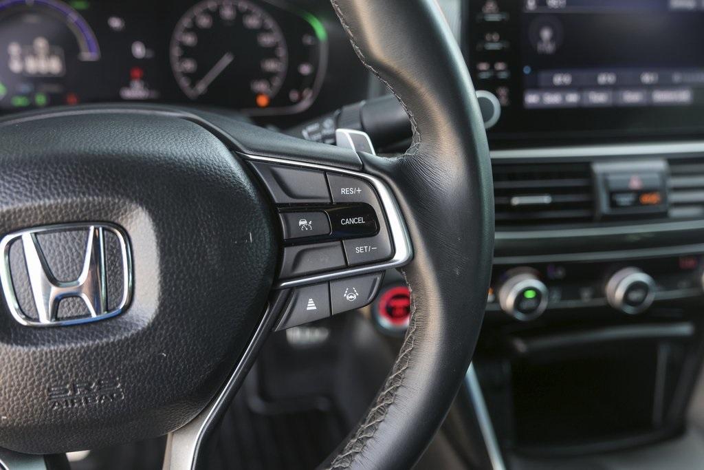 used 2022 Honda Accord Hybrid car, priced at $28,498