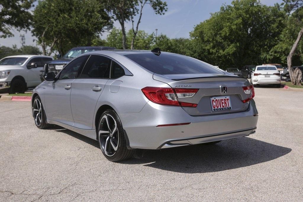 used 2022 Honda Accord Hybrid car, priced at $28,498