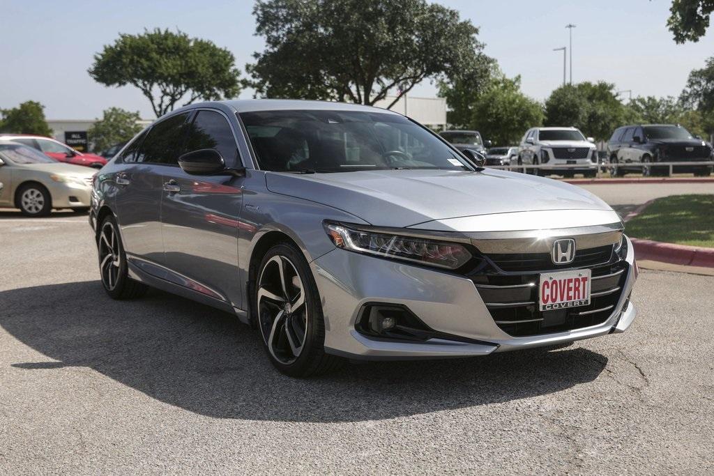 used 2022 Honda Accord Hybrid car, priced at $28,498