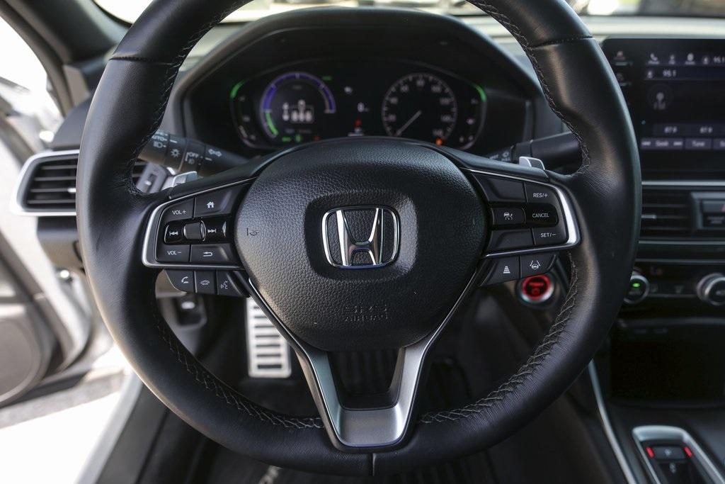 used 2022 Honda Accord Hybrid car, priced at $28,498