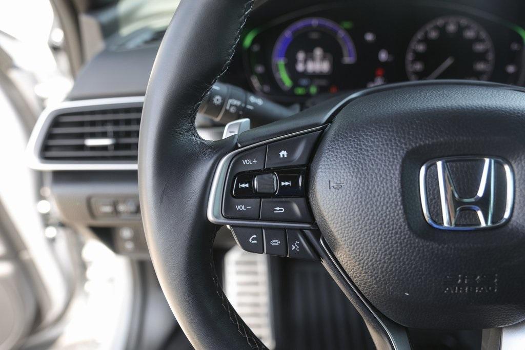 used 2022 Honda Accord Hybrid car, priced at $28,498