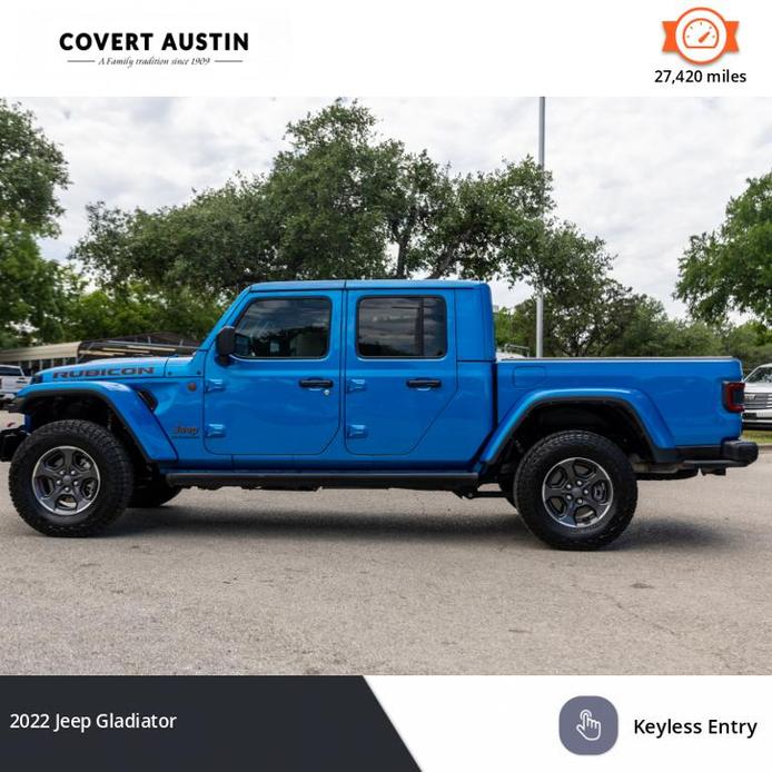used 2022 Jeep Gladiator car, priced at $44,900