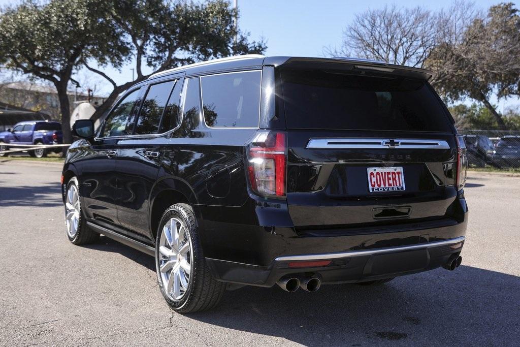 used 2021 Chevrolet Tahoe car, priced at $48,700