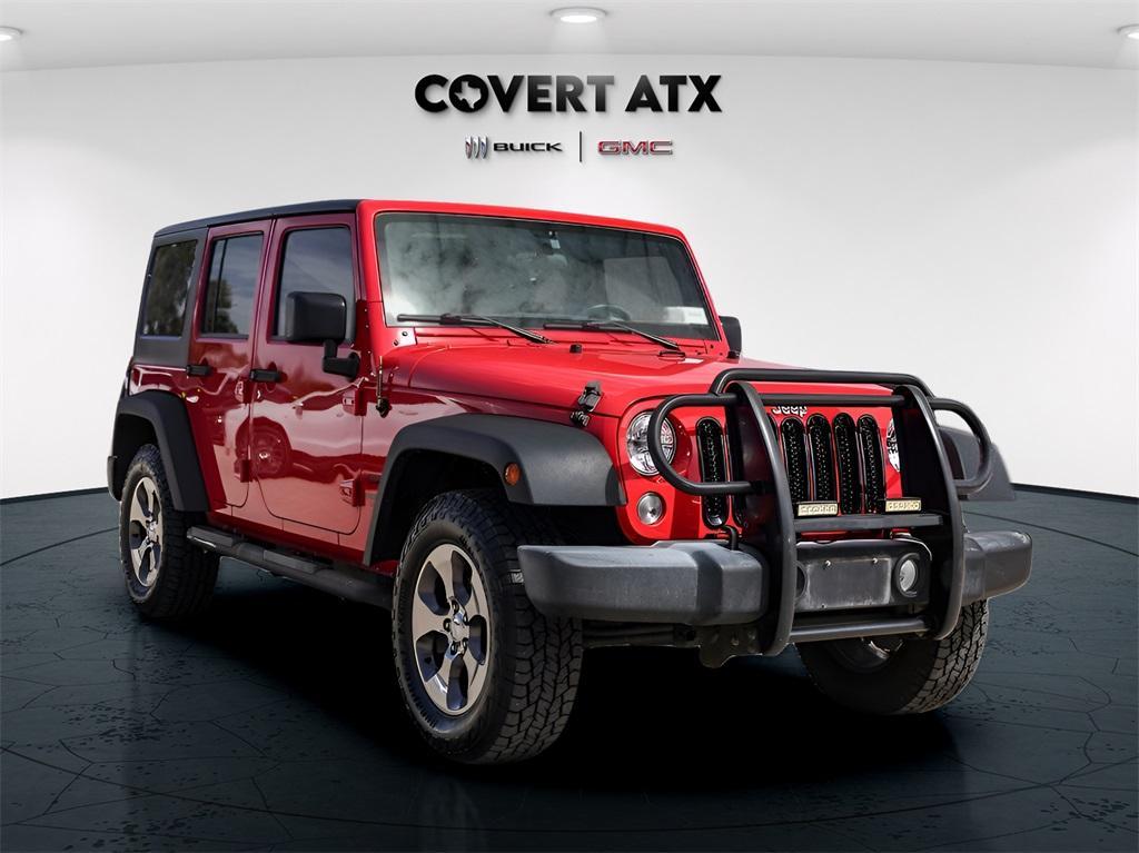 used 2017 Jeep Wrangler Unlimited car, priced at $22,800