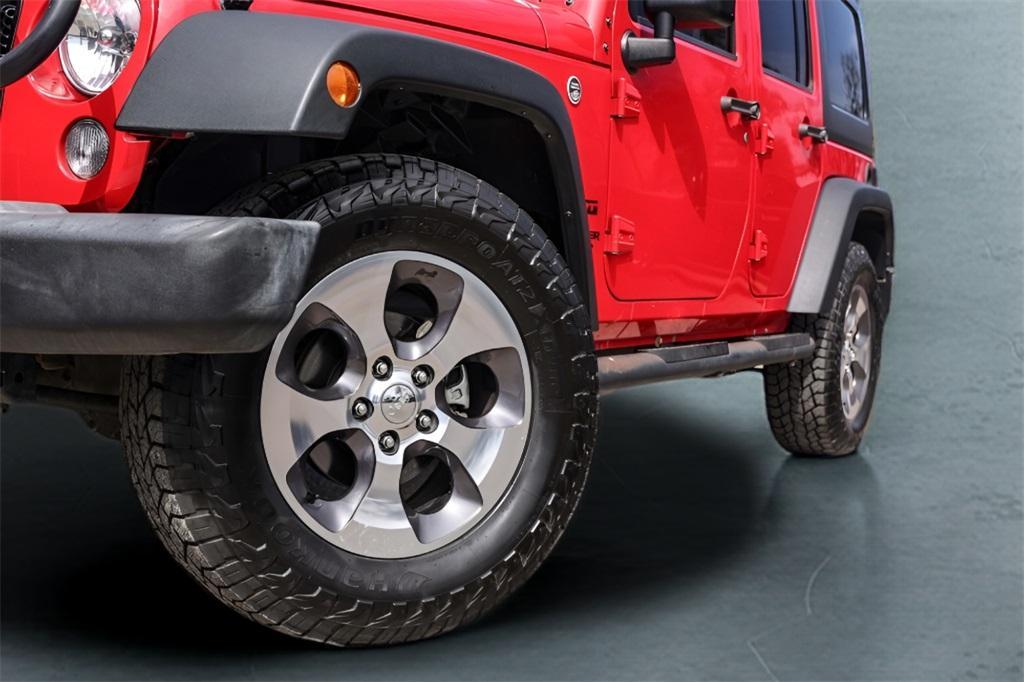 used 2017 Jeep Wrangler Unlimited car, priced at $22,800