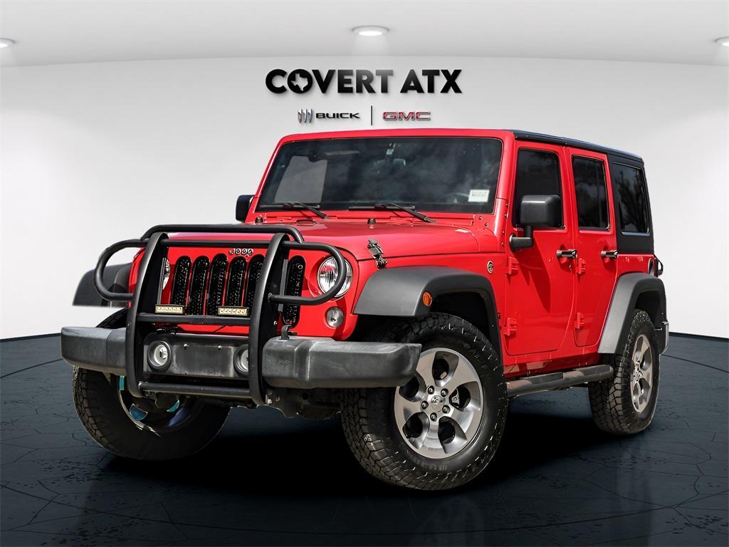 used 2017 Jeep Wrangler Unlimited car, priced at $22,800