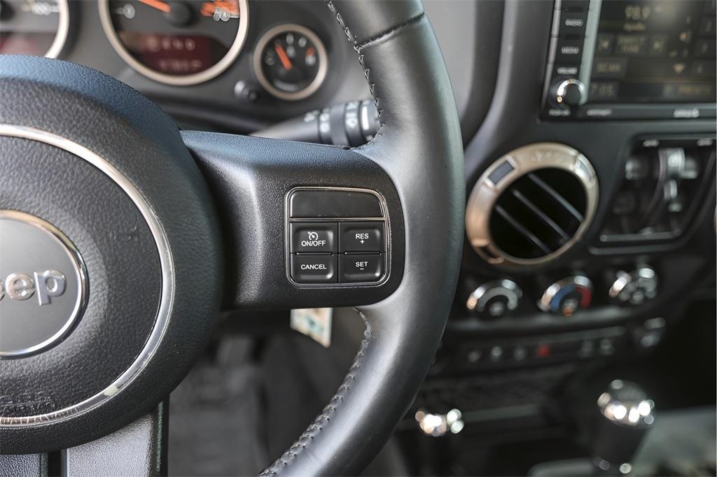 used 2017 Jeep Wrangler Unlimited car, priced at $21,900