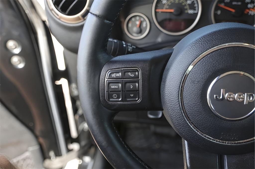 used 2017 Jeep Wrangler Unlimited car, priced at $21,900