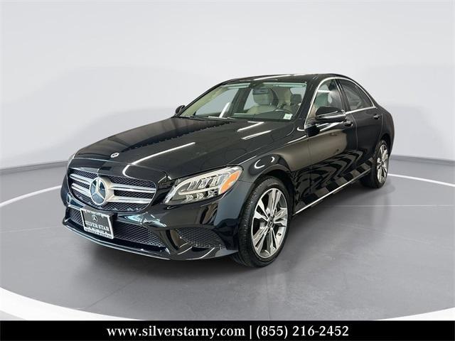 used 2021 Mercedes-Benz C-Class car, priced at $27,273