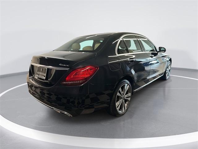 used 2021 Mercedes-Benz C-Class car, priced at $26,995