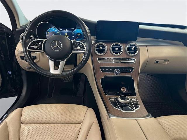 used 2021 Mercedes-Benz C-Class car, priced at $26,995