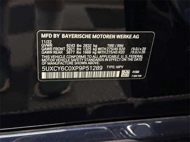 used 2023 BMW X6 car, priced at $48,117