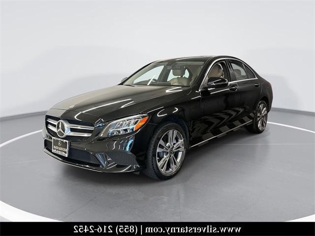 used 2021 Mercedes-Benz C-Class car, priced at $25,990