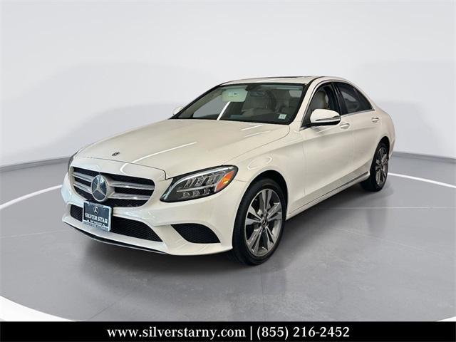 used 2021 Mercedes-Benz C-Class car, priced at $29,179