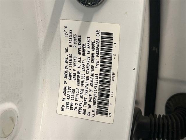 used 2017 Honda Accord car, priced at $14,758