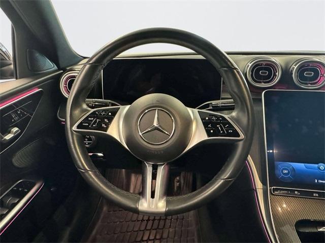 used 2022 Mercedes-Benz C-Class car, priced at $34,590