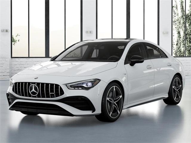 new 2025 Mercedes-Benz AMG CLA 35 car, priced at $59,250