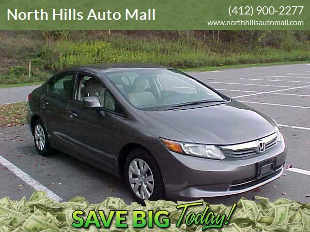 used 2012 Honda Civic car, priced at $9,199