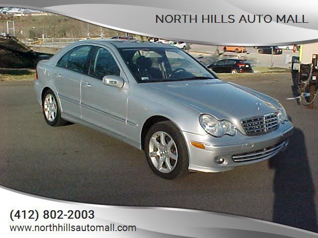 used 2007 Mercedes-Benz C-Class car, priced at $7,199