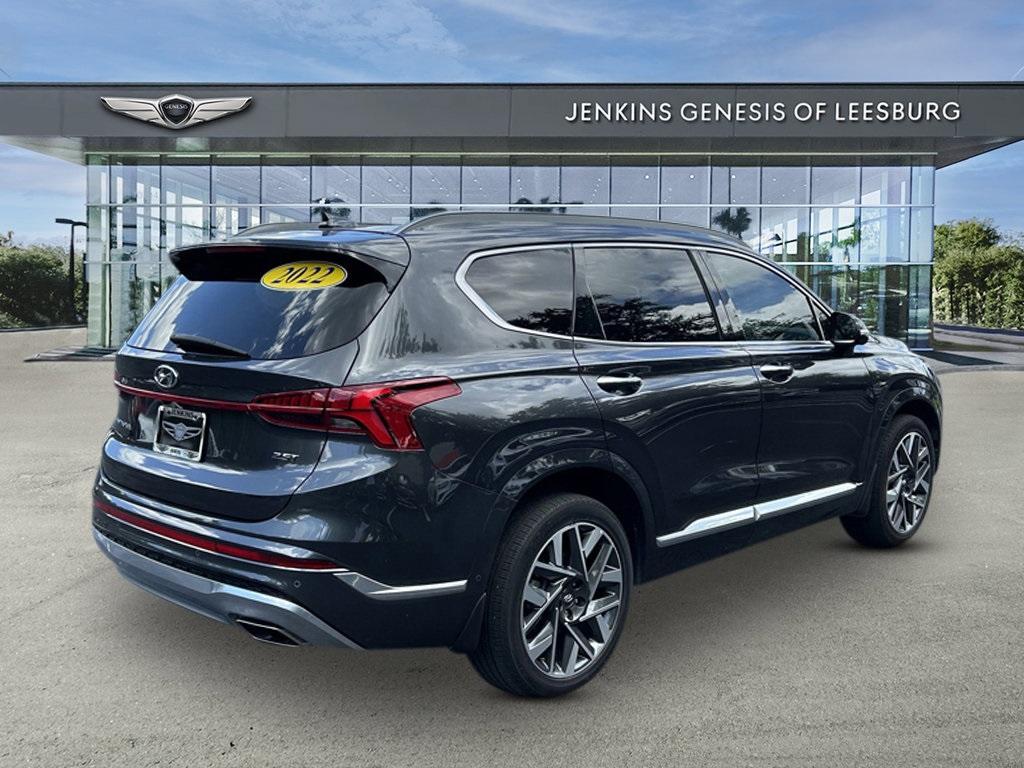 used 2022 Hyundai Santa Fe car, priced at $31,250