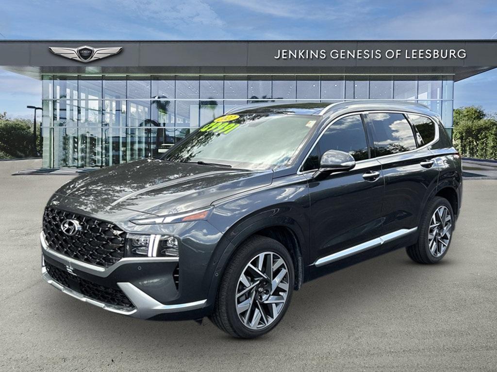 used 2022 Hyundai Santa Fe car, priced at $31,250