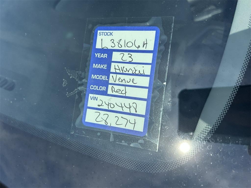 used 2023 Hyundai Venue car, priced at $17,650