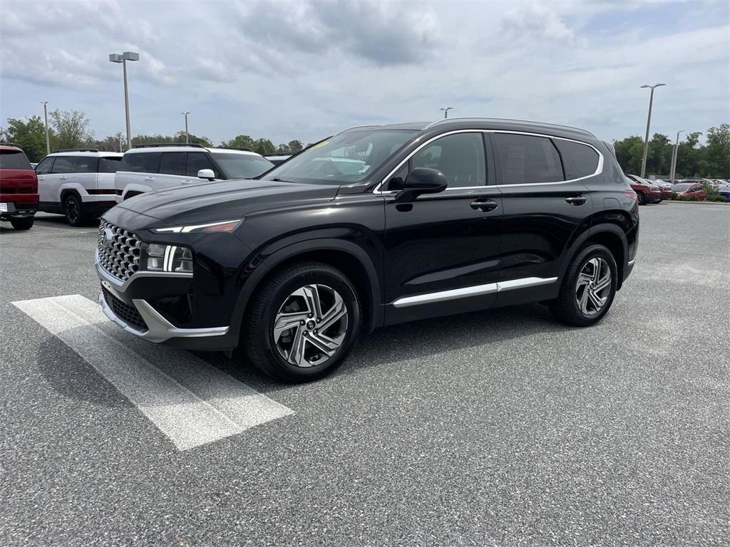used 2021 Hyundai Santa Fe car, priced at $17,490