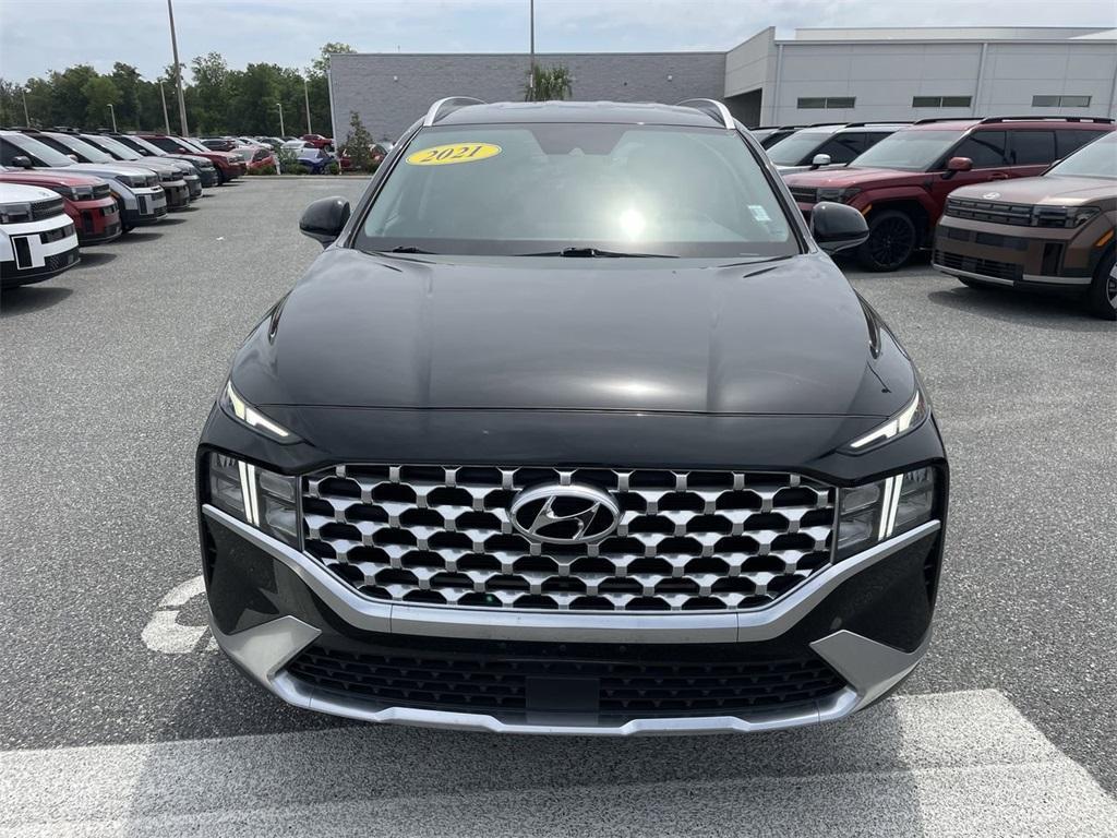 used 2021 Hyundai Santa Fe car, priced at $17,490