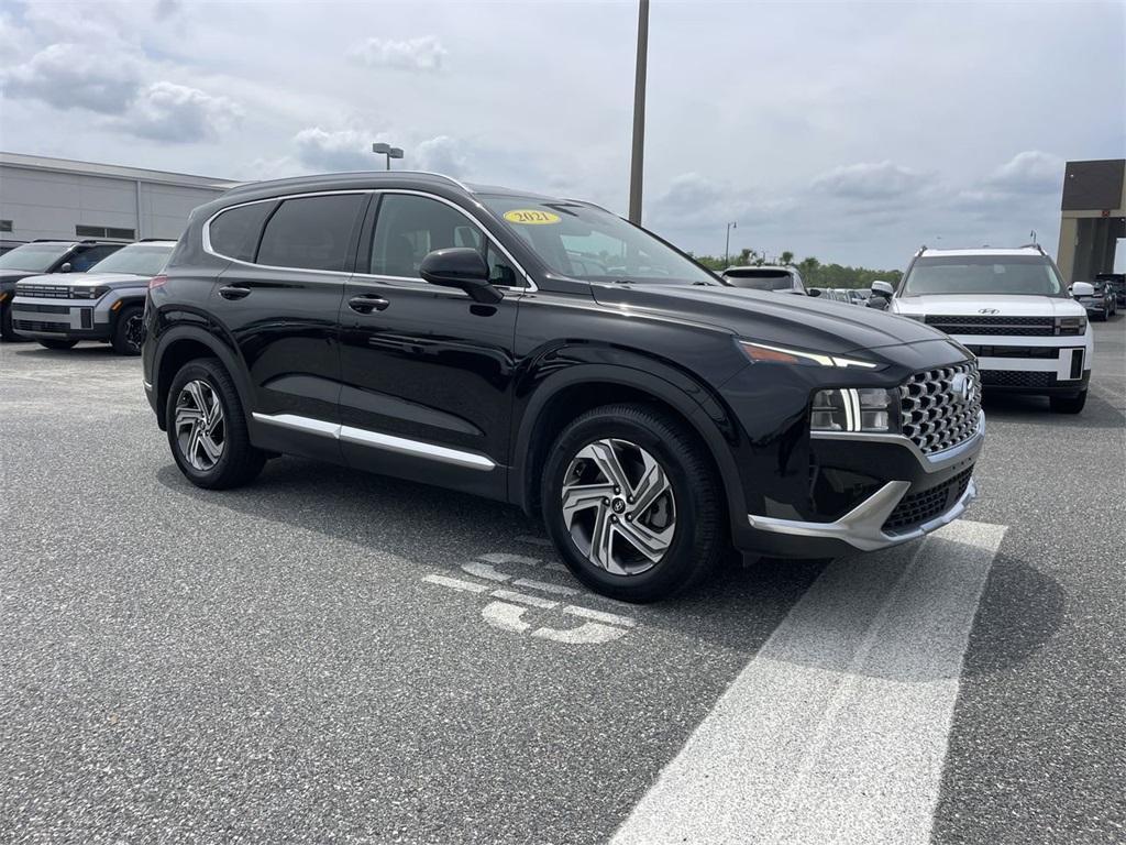used 2021 Hyundai Santa Fe car, priced at $17,490