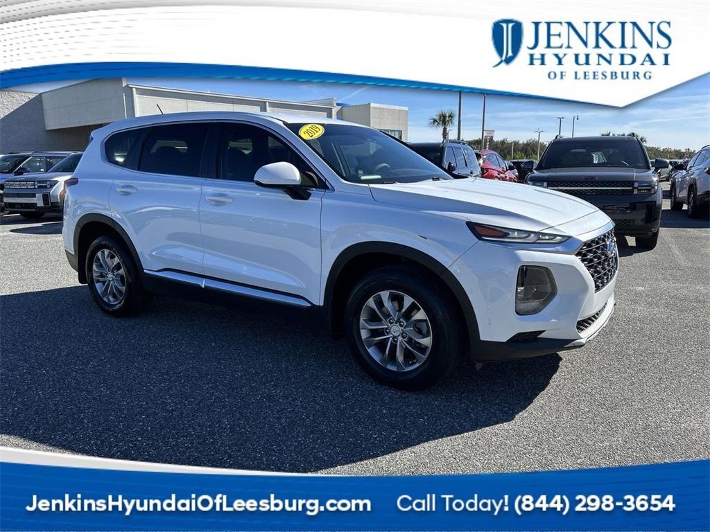 used 2019 Hyundai Santa Fe car, priced at $17,440
