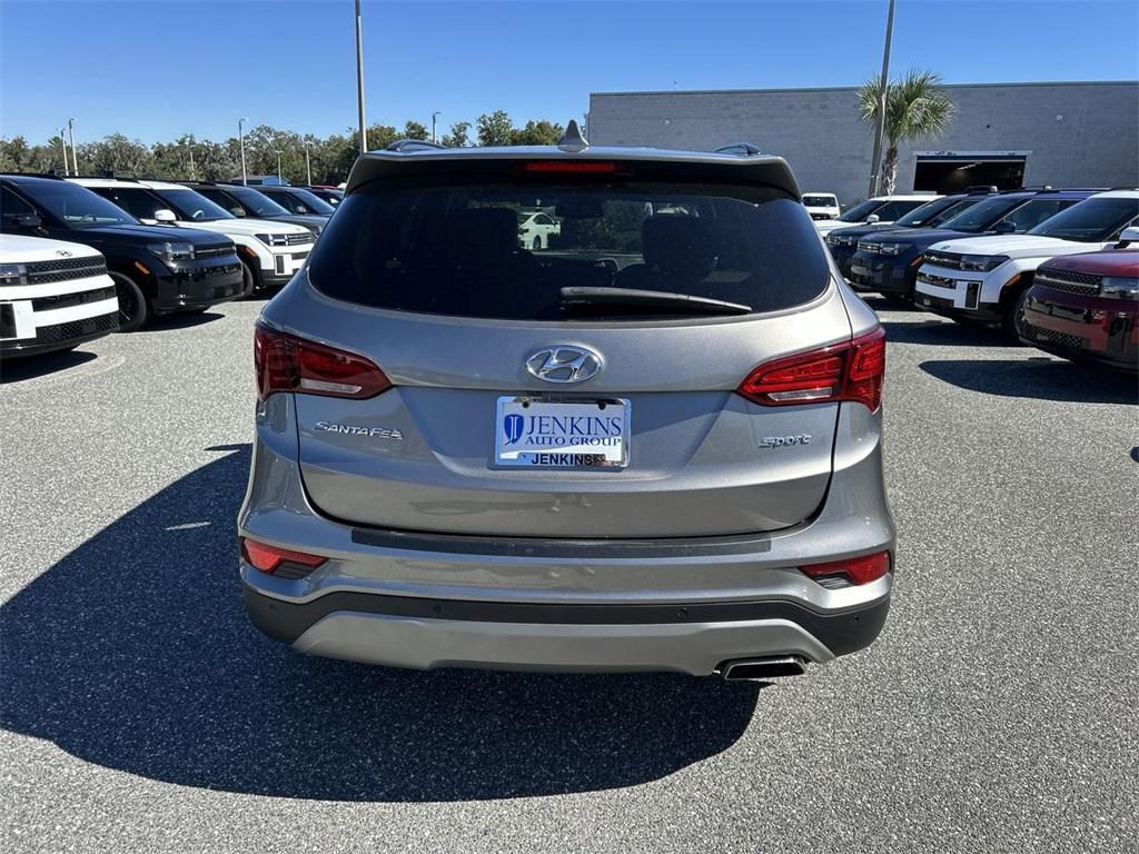 used 2018 Hyundai Santa Fe Sport car, priced at $16,490