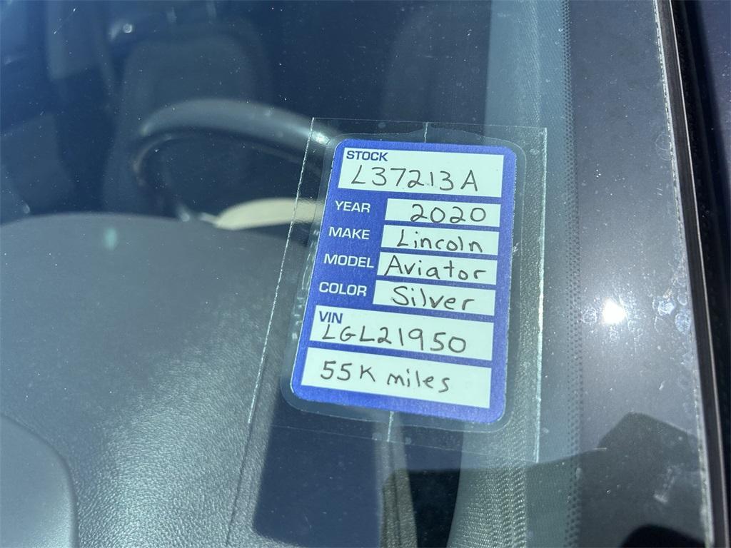 used 2020 Lincoln Aviator car, priced at $34,290