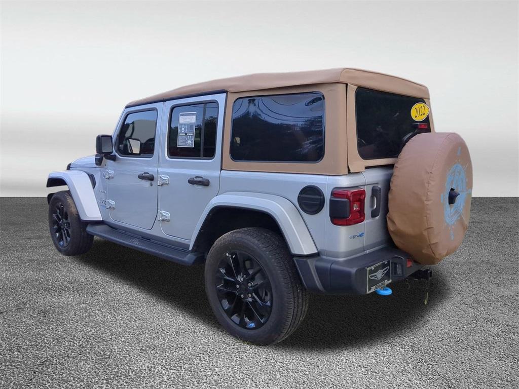 used 2022 Jeep Wrangler Unlimited 4xe car, priced at $34,498