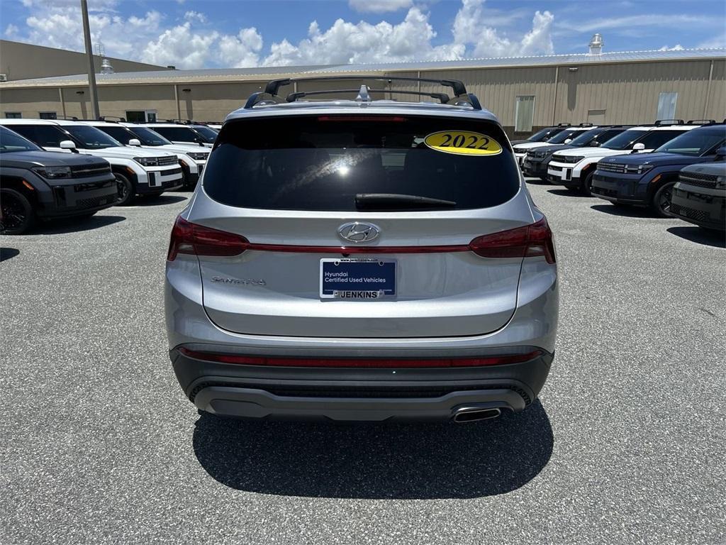 used 2022 Hyundai Santa Fe car, priced at $24,900