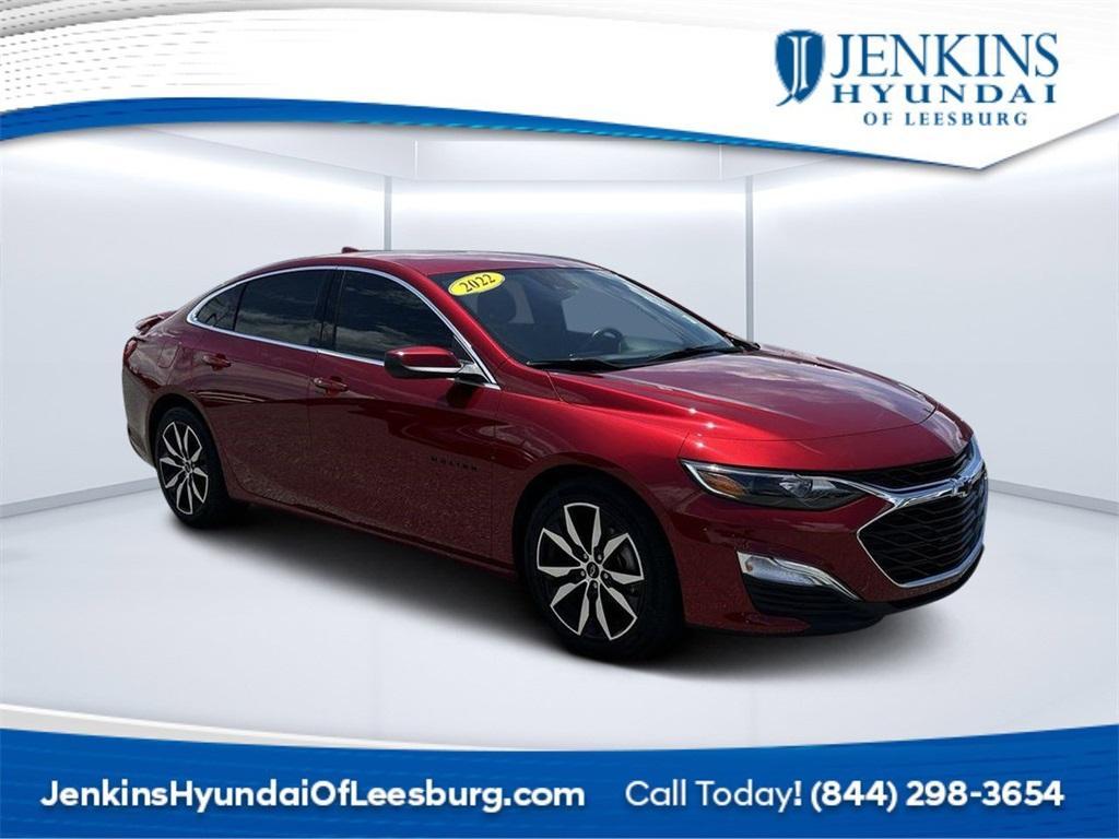 used 2022 Chevrolet Malibu car, priced at $19,850