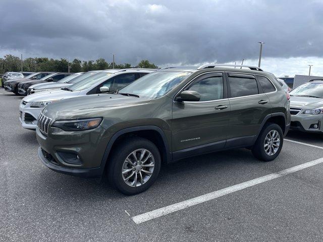 used 2021 Jeep Cherokee car, priced at $21,390
