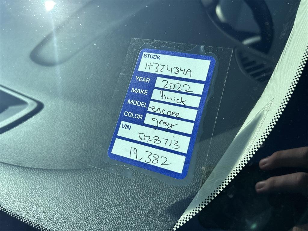 used 2022 Buick Encore GX car, priced at $20,750