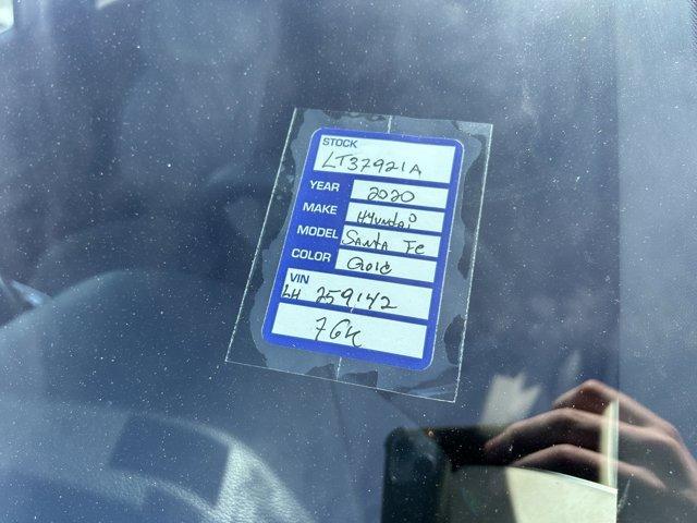 used 2020 Hyundai Santa Fe car, priced at $16,595