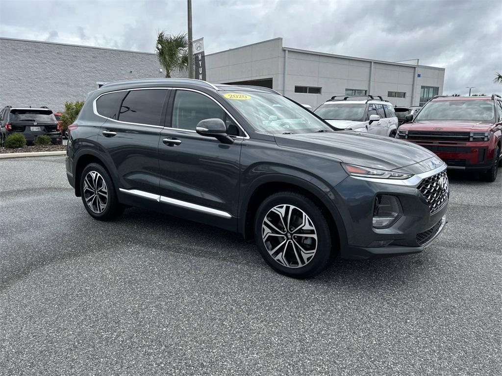 used 2020 Hyundai Santa Fe car, priced at $19,235