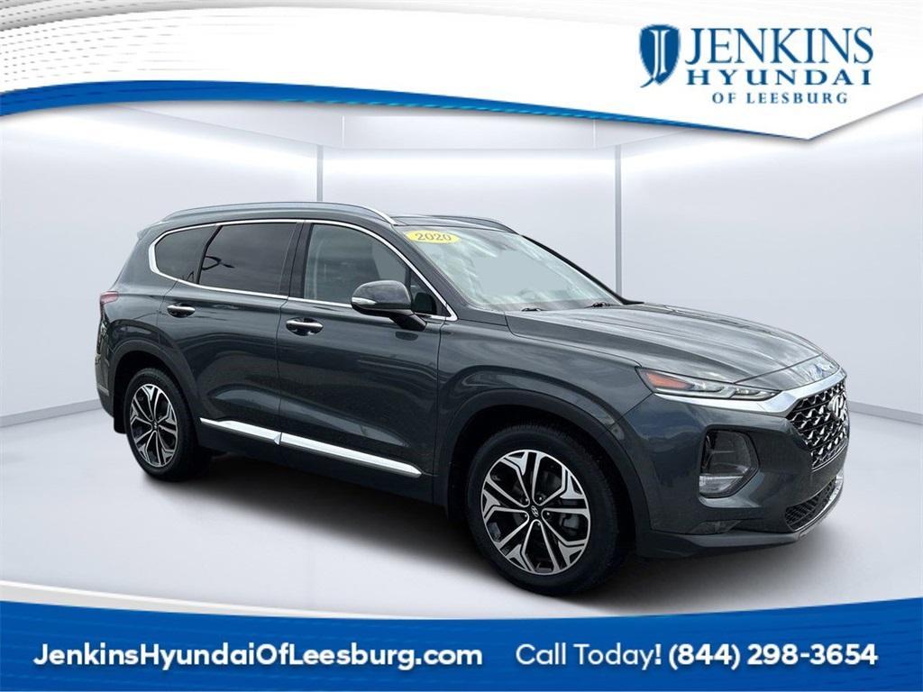 used 2020 Hyundai Santa Fe car, priced at $19,235