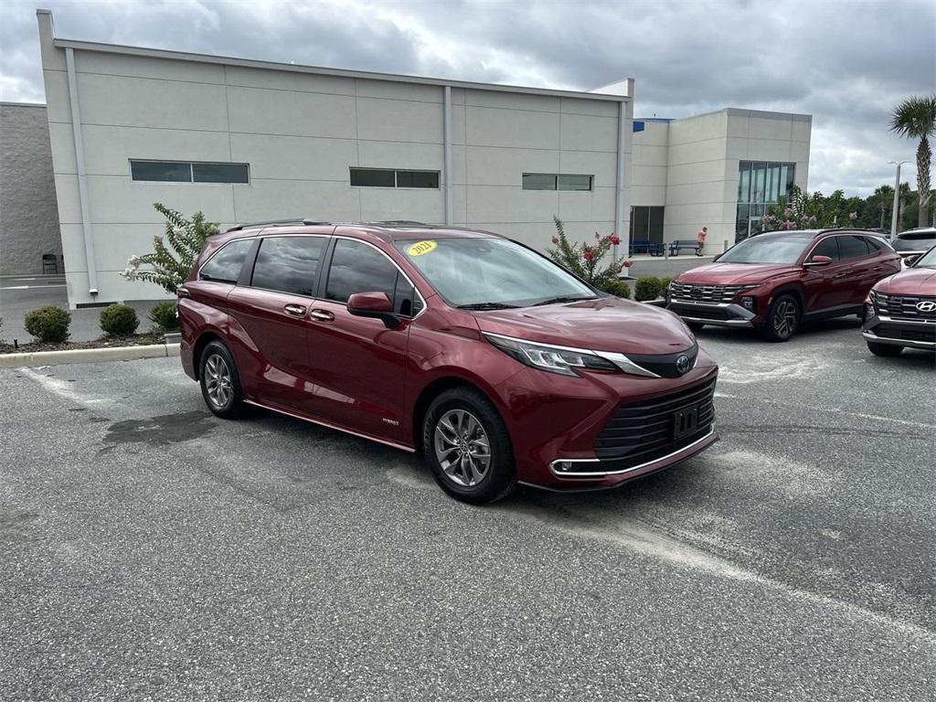 used 2021 Toyota Sienna car, priced at $36,950