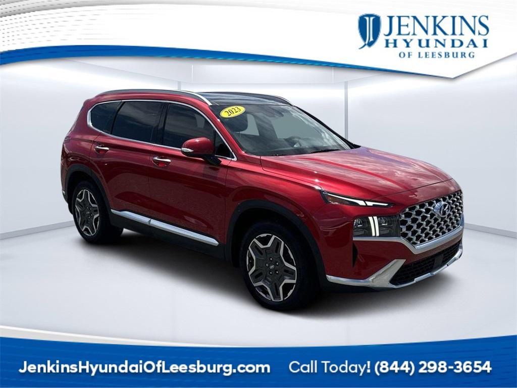 used 2023 Hyundai Santa Fe car, priced at $28,430