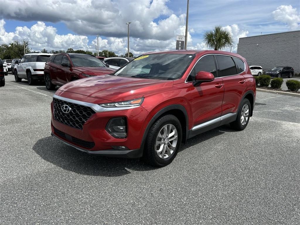 used 2020 Hyundai Santa Fe car, priced at $15,490