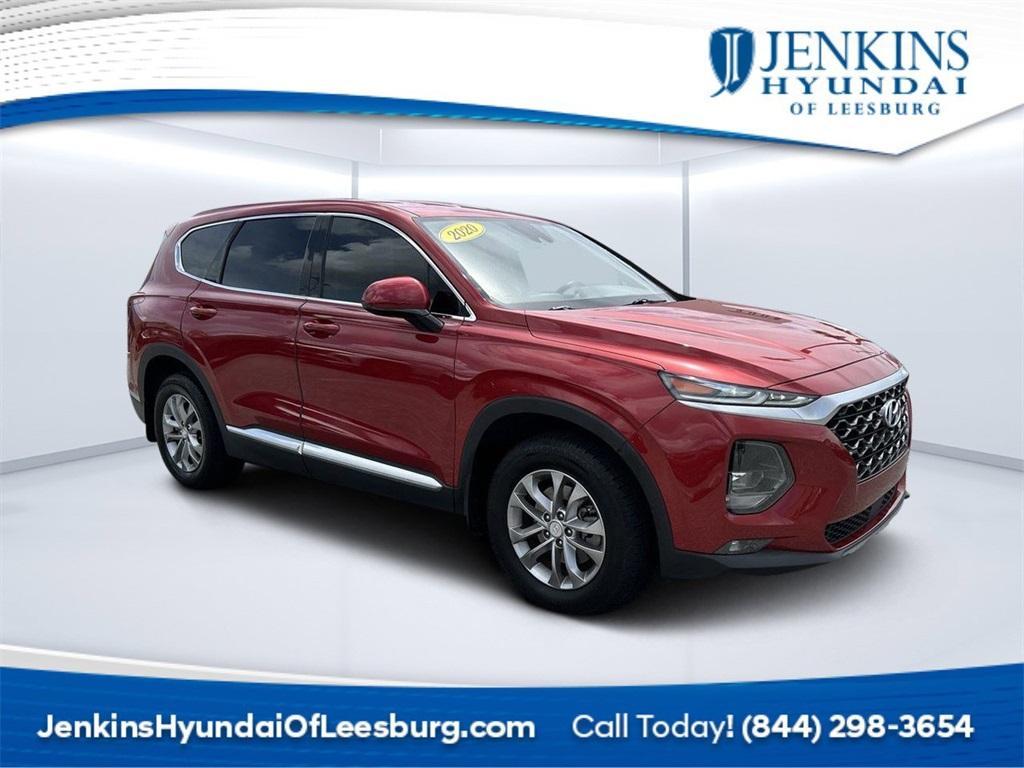 used 2020 Hyundai Santa Fe car, priced at $15,490