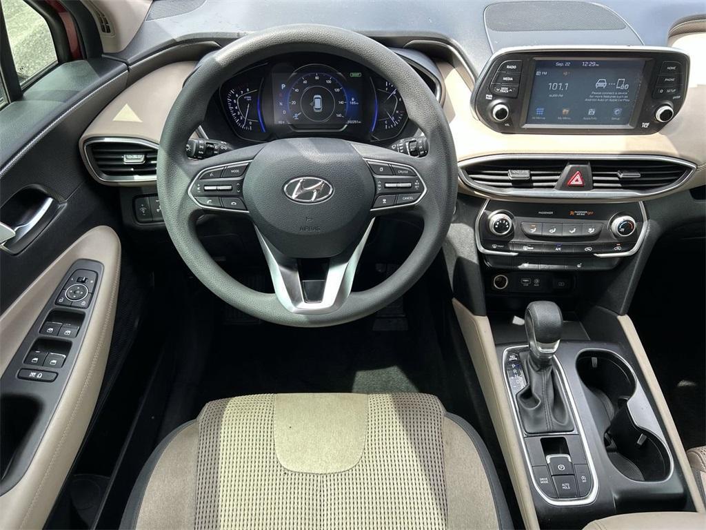 used 2020 Hyundai Santa Fe car, priced at $15,490