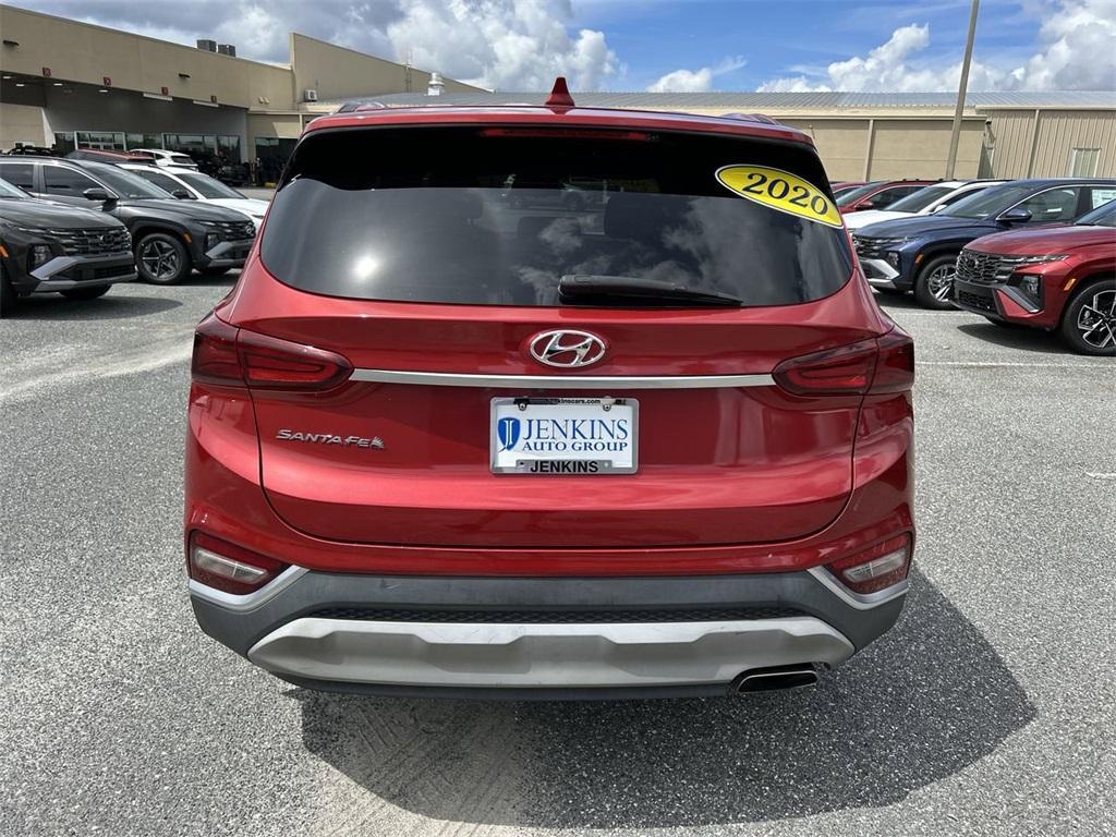 used 2020 Hyundai Santa Fe car, priced at $15,490